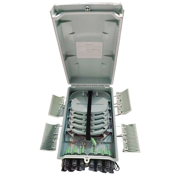 How to install a fiber optic cable junction box 