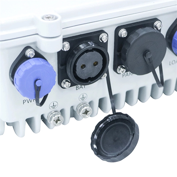 Can electrical wires run through the distribution box 