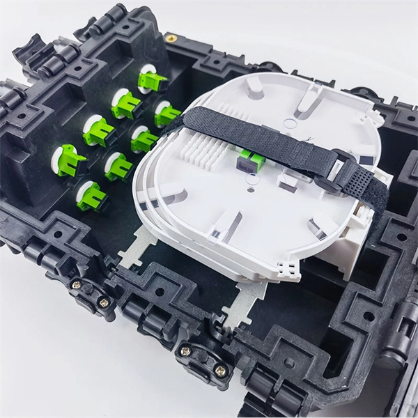 How to connect a dual-core drop fiber optic cable to a pigtail 