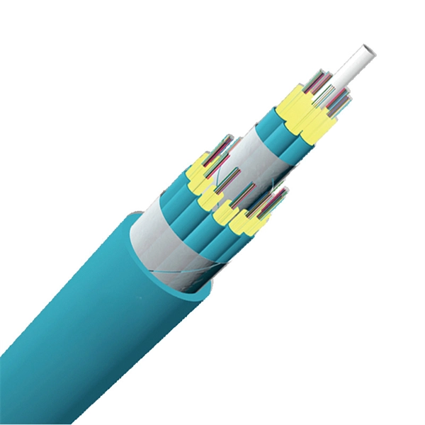 What is the natural color of optical fiber cable 