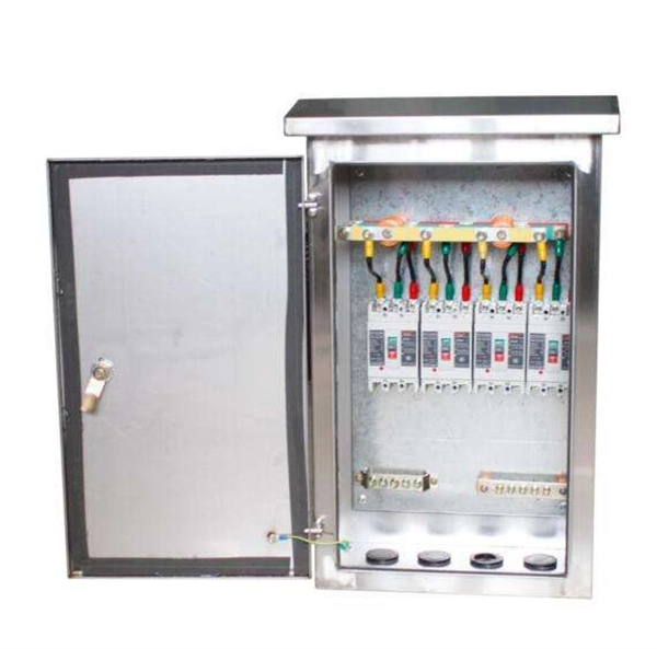 Should the network access panel be connected to fiber optic or Ethernet cable 